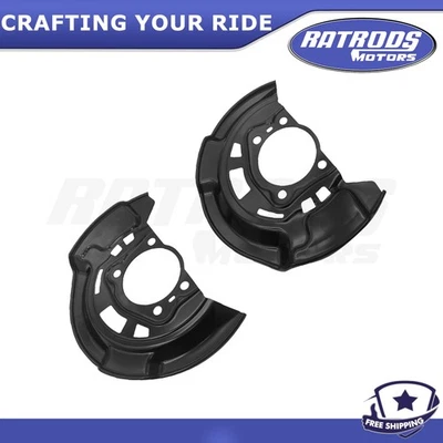 For Toyota RAV4 2007-2018 Prius V Mirai Scion iM tC Front 2PCS Brake Dust Shield Foto 1 de 4