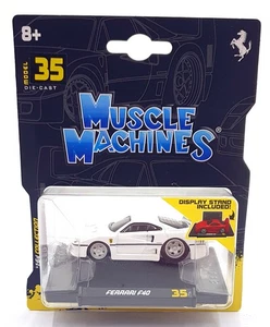 Muscle Machines 1/64 Scale 15526 - Ferrari F40 - White - Picture 1 of 5