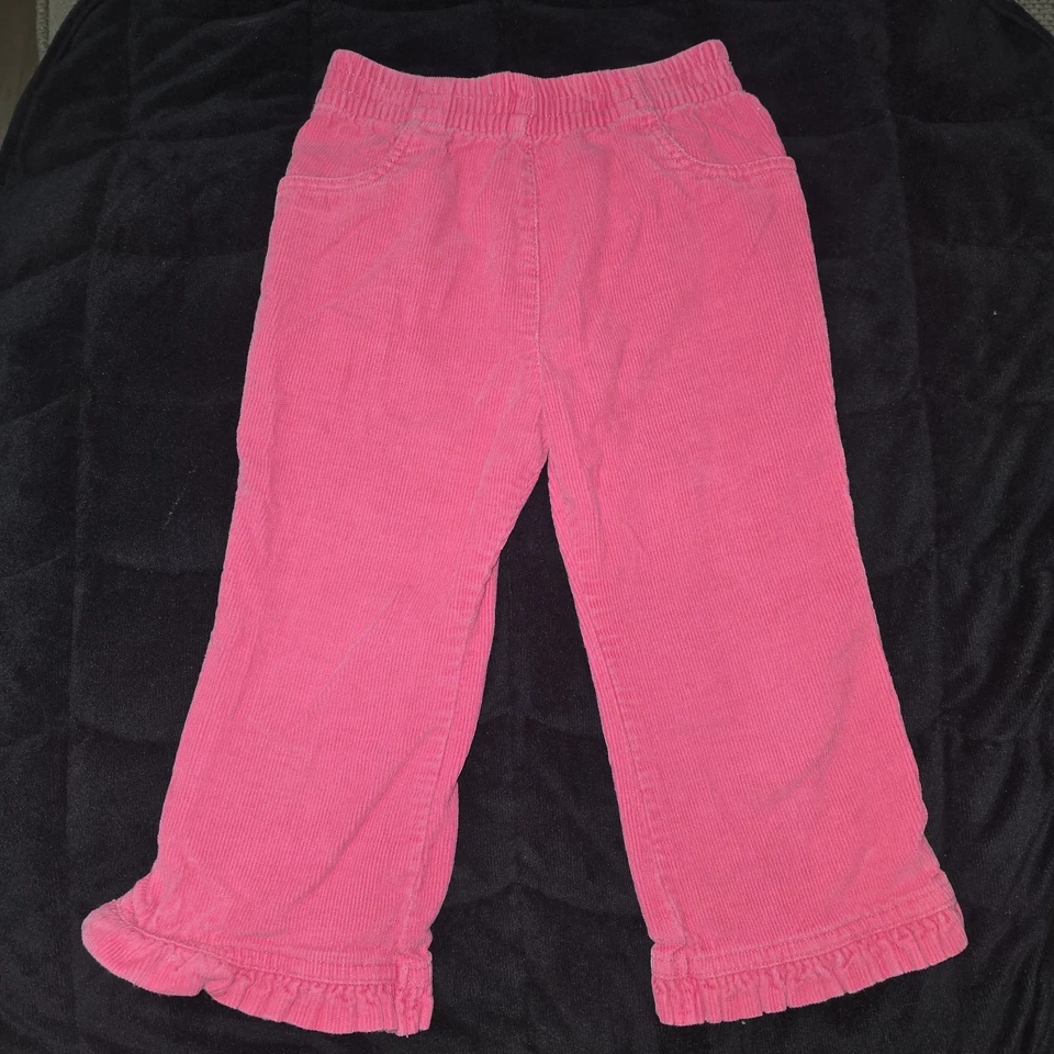 Pantalones vintage de pana rosa para niña ROOKIE-DOKIE 2T Foto 1 de 3