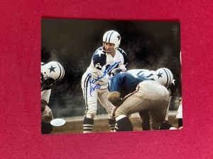 Eddie LeBaron "signiert" (JSA) 8x10 Foto (Vintage / rar) Cowboys Ins. - Bild 1 von 1