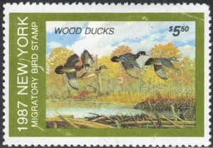 US Scott #3 New York State Duck Stamp, 1987, unused - Picture 1 of 1
