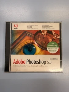 Adobe Photoshop Limited Edition 5.0  Macintosh 4.0 Mint - Foto 1 di 3