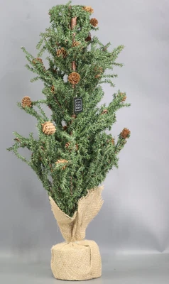 Vickerman 36  Caramel Pine Artificial Christmas Tree Unlit  Seasonal Indoor Hom - Image 1 of 4