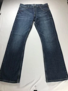 Wrangler Retro Slim Boot 5 Pocket Jeans Mens Size 36x34 Medium Wash Bootcut - Picture 1 of 18