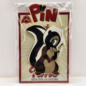 Prendedor Disney DLRP DLP Disneyland París Tiempo de intercambio Bambi Skunk Flor Prendedor LE 400 - Imagen 1 de 2
