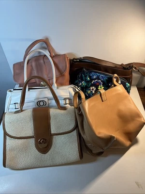 Assorted Woman’s Bundle Lot Set Of 6 Purse Bag Assorted Bundle Lot Set Satchel - Image 1 of 4