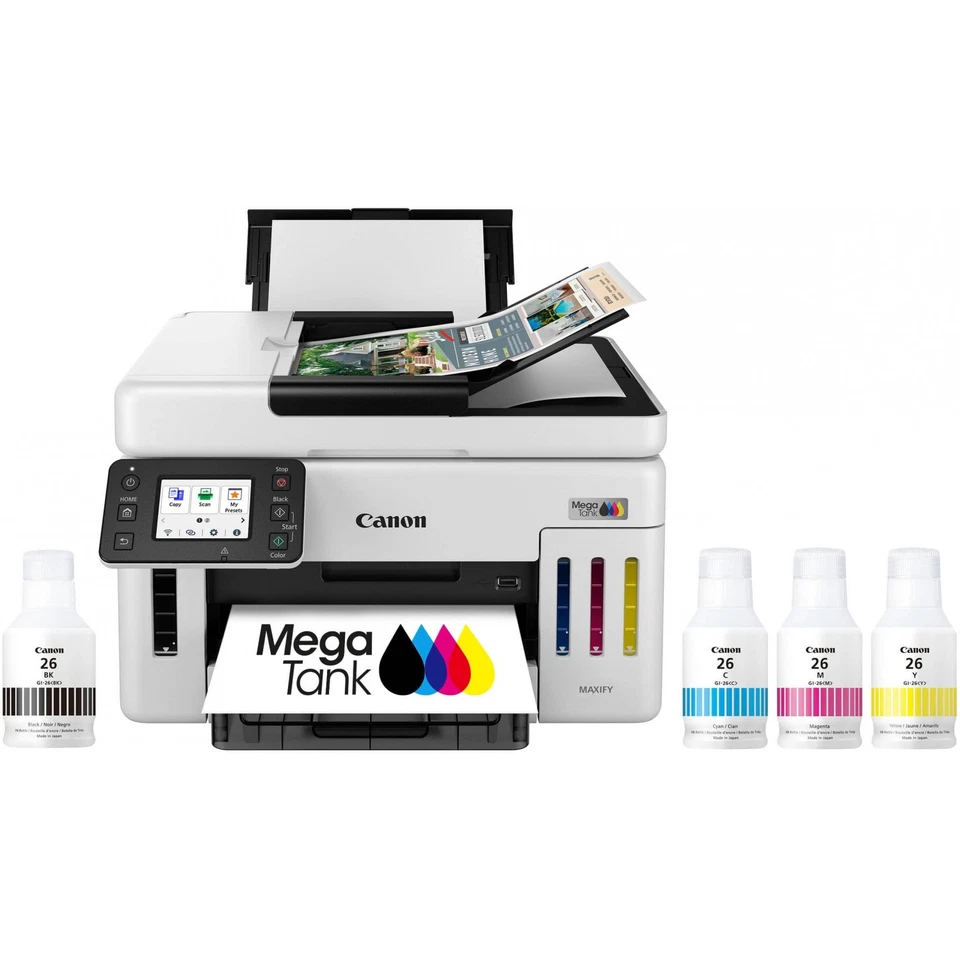 Canon 6882C002 MAXIFY GX6120 WIRELESS MEGATANK SMALL OFFICE - Image 1 of 1