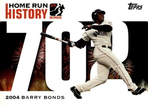 2006 Topps #BB 702 Barry Bonds Barry Bonds Home Run History - Picture 1 of 2