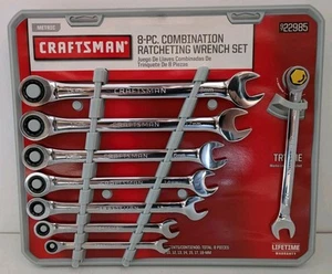 CRAFTSMAN 8 Stück Kombination Spezialeinsätze Schraubenschlüssel Set metrisch 8-18 mm New Old Stock - Bild 1 von 8