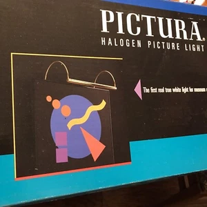 Pictura Halogen Picture Artwork Light Lamp - 6” Polished Brass 6001 Contemporary - Picture 1 of 6