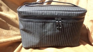 Living Things 399 Black Pinstripe Toiletry Kit - Picture 1 of 3