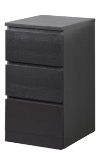 Schwarze Ikea Kommode - Bild 1 von 1