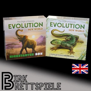 Evolution New World incl. Kickstarter Box Stretchgoals NUEVO inglés - Imagen 1 de 7