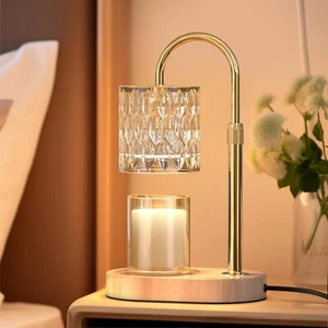 Candle Warmer Lamp with Timer & Adjustable Height – Vintage Wax Melt Warmer - Picture 1 of 7