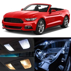 8pcs White LED Interior Lights Kit Fit For 2015-2017 Ford Mustang - Picture 1 of 10