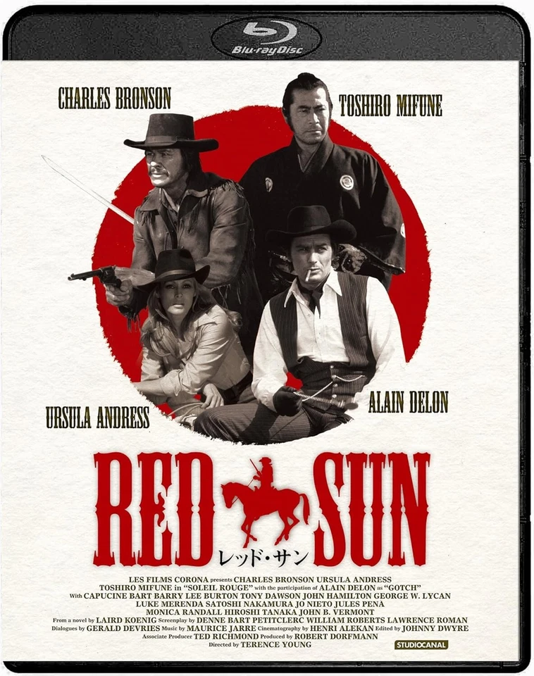 Red Sun (1971) Charles Bronson Blu-Ray NEW (Japanese Package has English Audio) - Image 1 of 1