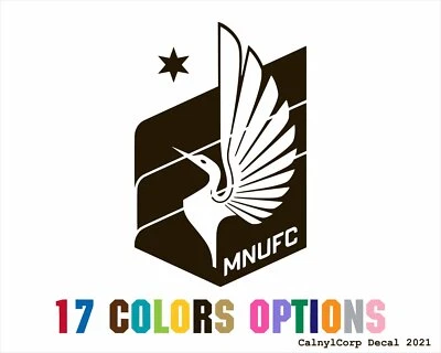 Виниловая наклейка Minnesota United FC (КУПИТЕ 2 ПОЛУЧИТЕ 1 БЕСПЛАТНО) - Изображение 1 из 3