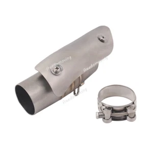 For Suzuki GSXR1000 2012-2023 51mm Exhaust Connect Tube Mid Link Pipe Slip-On - Picture 1 of 7