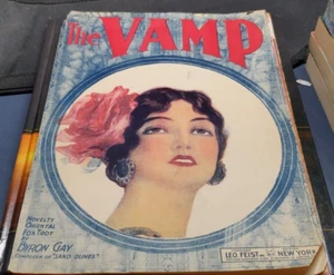 1919 "The Vamp" Noten Flapper Henry Hutt Cover, Fox Trot, Byron Gay, Feist - Bild 1 von 4