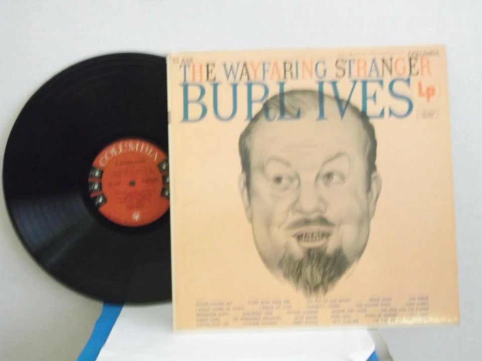 Burl Ives,Columbia CL 628,"The Wayfaring Stranger"US,LP,mono,6 eyes,1957,Mint- - Image 1 of 1