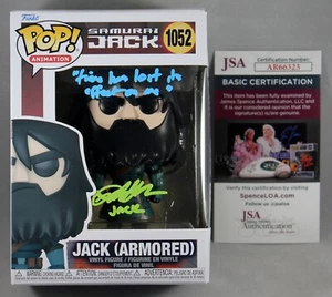 PHIL LAMARR SIGNIERTE SAMURAI JACK GEPANZERTE FUNKO POPFIGUR SIGNIERT + JSA COA - Bild 1 von 2