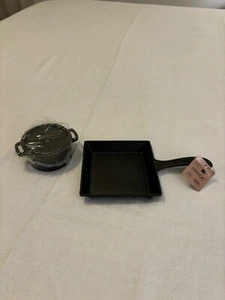 Hawok Rectangular Cast Iron Skillet & - Picture 1 of 12
