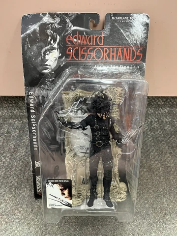 * MCFARLANE TOYS EDWARD SCISSORHANDS MOVIE MANIACS *ST Cover