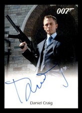 2010 James Bond: Heros & Villians Daniel Craig Authentic Autograph Card 