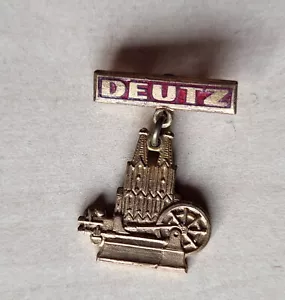 Vintage Emaille MAGIRUS DEUTZ Brosche Pin Abzeichen LKW Brosche Kölner Dom - Bild 1 von 3