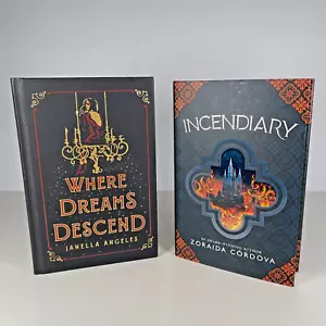 2 X Owlcrate Exclusive Signed Hardback First Editions - Picture 1 of 24