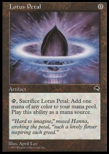 Lotus Petal X (1) Tempest MTG Excellent/Near Mint (RG) 4RCards - Picture 1 of 1