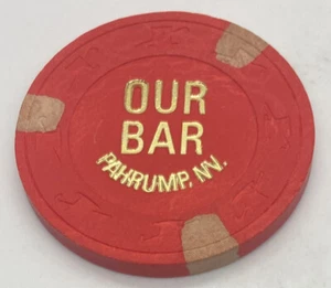 Our Bar Casino Pahrump NV $5 Chip 1982 - Bild 1 von 4