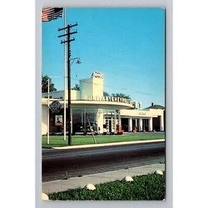 Vintage Puritan Chevrolet Postcard Lewiston ME 1960s Unposted car dealership - Picture 1 of 2