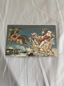 SELTENE Weihnachtsmann-Postkarte Anfang 1900 gestern, Cossayuna, New York - Bild 1 von 4