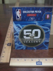 50 SEASONS MILWAUKEE BUCKS 1968-2018 PATCH - Picture 1 of 2