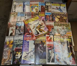 Warrior Magazine 1-26 Plus + Special Full Set British Monthly 1st V for Vendetta - Imagen 1 de 14