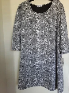 Ophelia Roe Woman's 3/4 Sleeve Dress Size 2X   NEW WITH TAGS - Picture 1 of 4