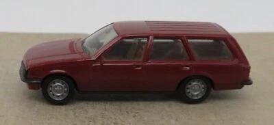 Herpa Ho 1/87 Opel Rekord E Roulotte Rosso Scuro Beige No. Box #2021 - Immagine 1 di 4