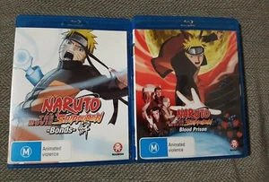 Naruto Shippuden The Movie: BONDS & BLOOD PRISON.. "LIKE NEW CONDITION". BLU RAY - Picture 1 of 8