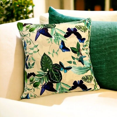 Kissenbezug 40X40 in 22 Maßen Samt Velvet Kissenhülle Dekokissen Kissen - Bild 1 von 4