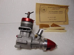 Diesel Meteor MD 2,5сс Modellmotor Flugzeug Analog Super Tigre .15 Soviet cl - Bild 1 von 9