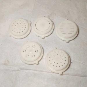 Kitchenaid Food Grinder Attachment FG-A Plastic Pasta Blades Parts Only Five - Picture 1 of 11
