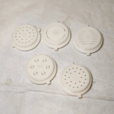 Kitchenaid Food Grinder Attachment FG-A Plastic Pasta Blades Parts Only Five - Image 1 of 4