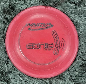 Innova DX Sonic Putt & Approach Golf Disc 175g Red Silver PDGA Approved Logo - Picture 1 of 9