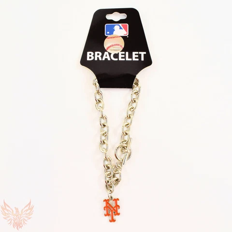 Siskiyou Sports MLB New York Mets Chain Bracelet 7.5 inch Cover