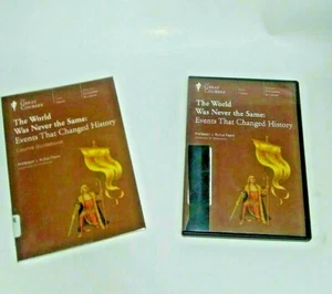GREAT COURSES - The World Was Never the Same: Changed History DVDs & Guide Book - Picture 1 of 3