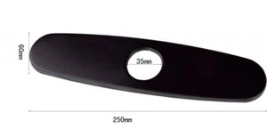 Basin Sink Oil Rubbed Bronze Plated Cover Faucet  Hole Cover Plate Accessory - Picture 1 of 6