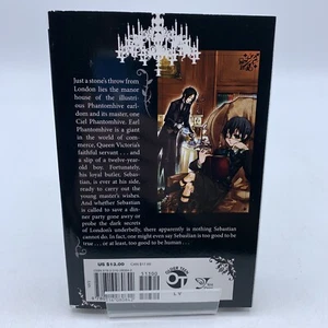Toboso, Yana-Black Butler 1 BOOK NEW (Small Cover Defect) - Picture 1 of 3