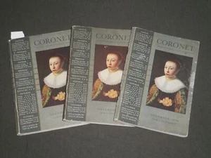1936 NOVEMBER CORONET MAGAZINE VOLUME 1 NO. 1 LOT OF 3 - J 2498 - Picture 1 of 6