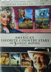 5Movie DVD Hank WILLIAMS Burl IVES Dolly PARTON Sneezy WATERS John DENVER - Bild 1 von 2